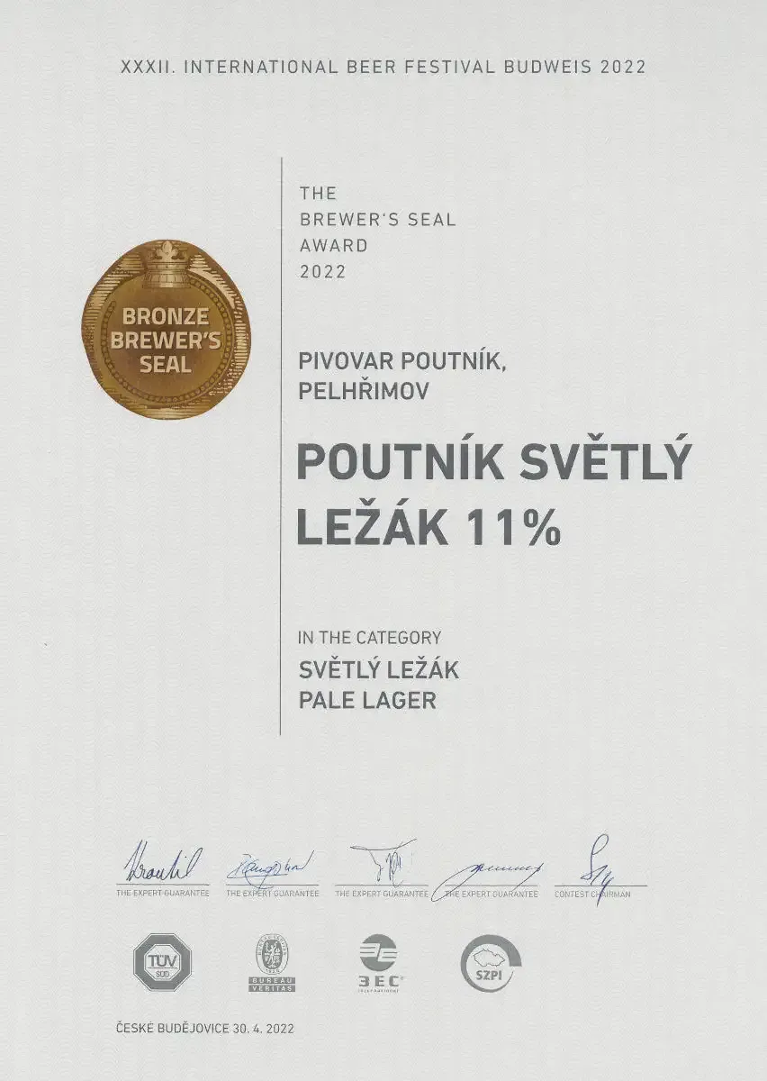 Světlý ležák 2022