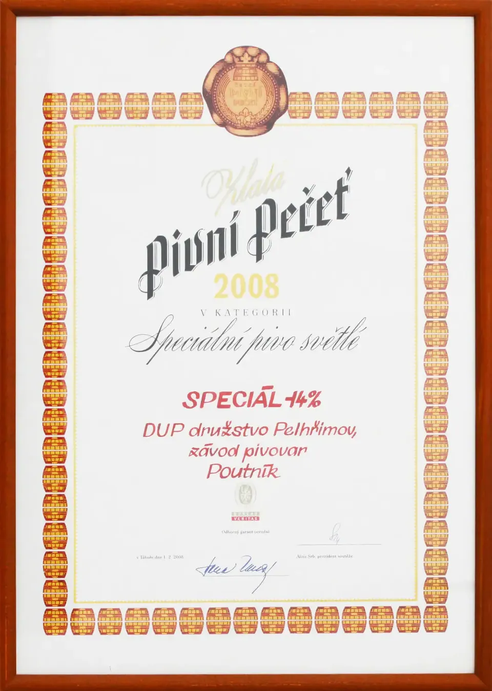 Pivní pečeť 2008