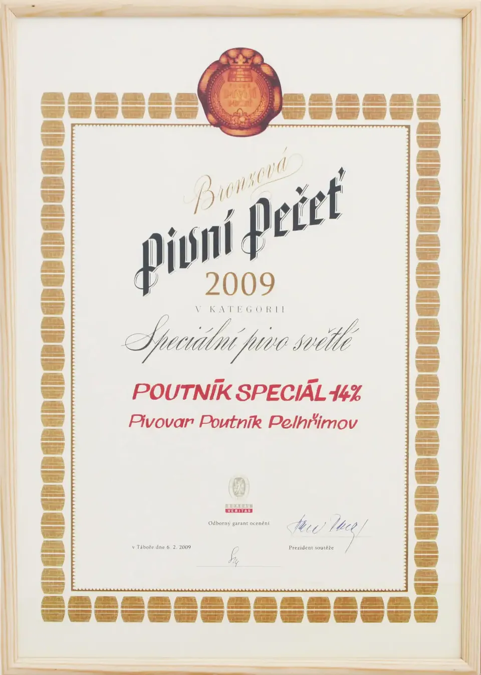 Pivní pečeť 2009