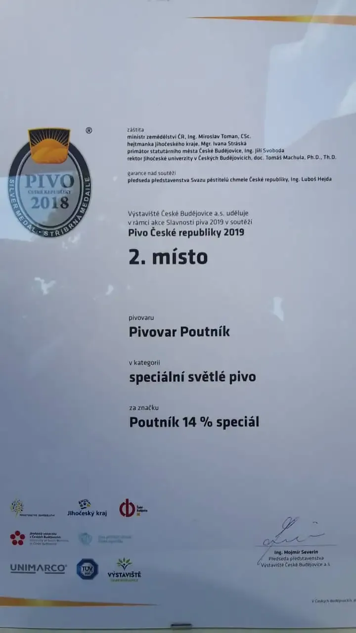 Pivo České republiky 2019