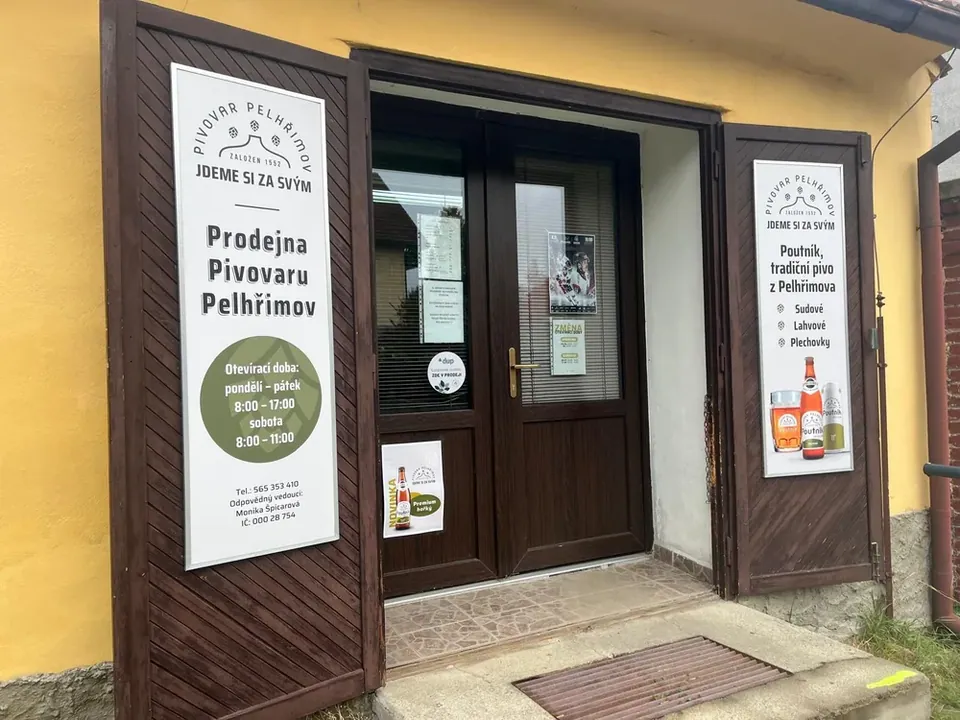 Podniková prodejna Pivovaru Pelhřimov